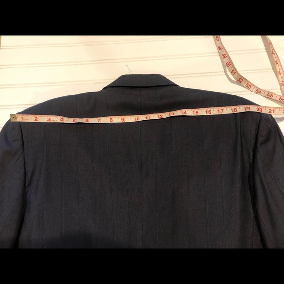 MISSONI UOMO Men's Dark Grey Wool Double breast - Picture 10 of 11